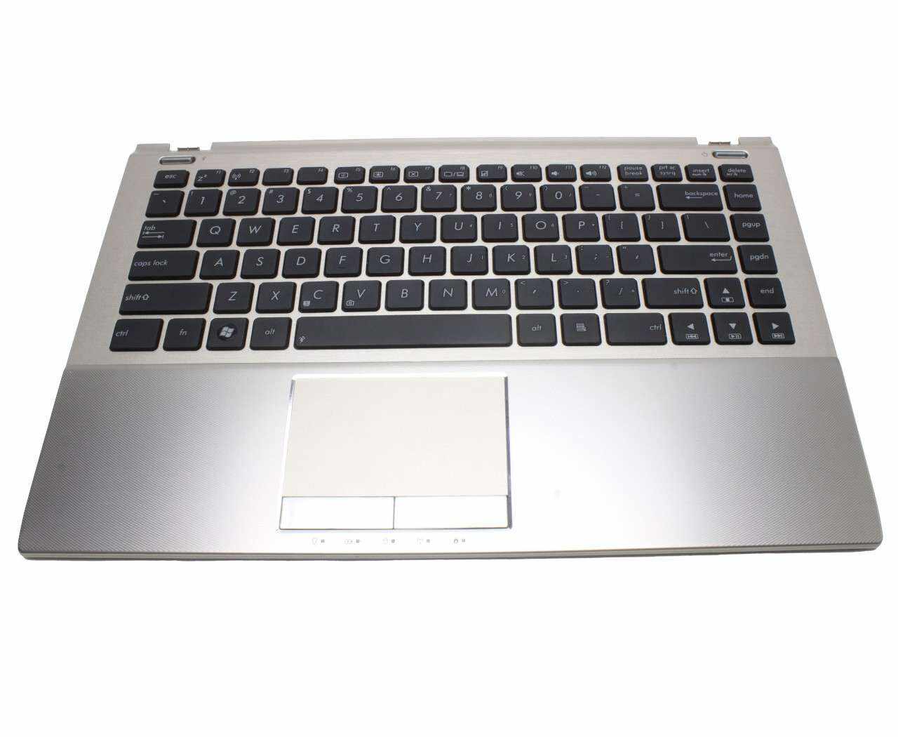 Tastatura Asus 13N0 LDA0111 neagra cu Palmrest argintiu